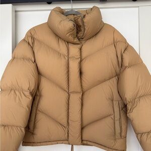 Aritzia Camel/Tan Puffer Jacket